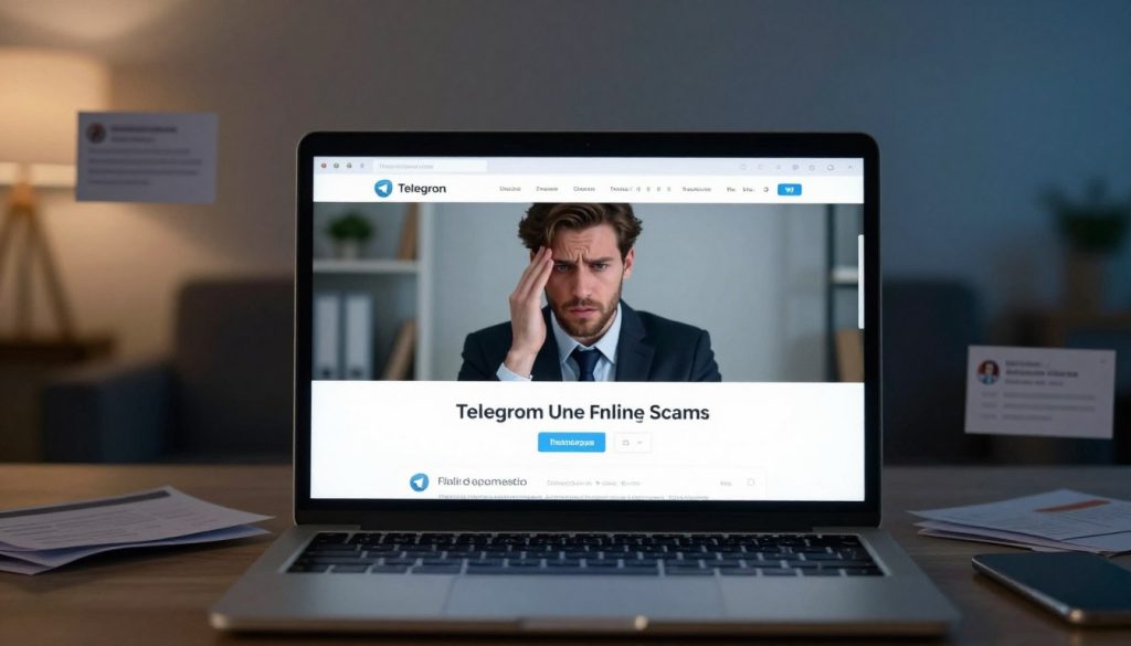 假冒Telegram网站