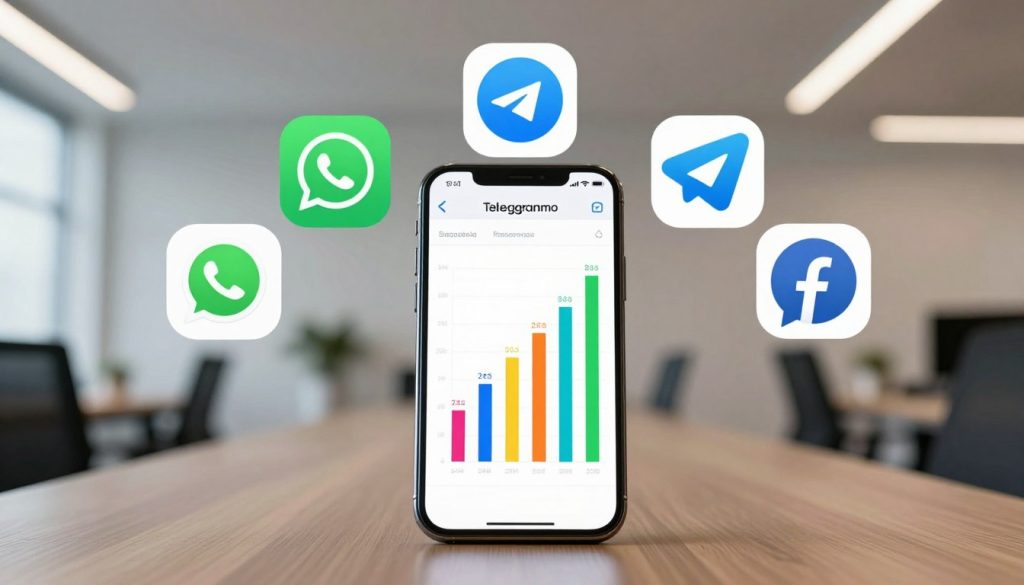 Telegram与其他应用存储空间比较 Telegram与其他应用存储空间比较