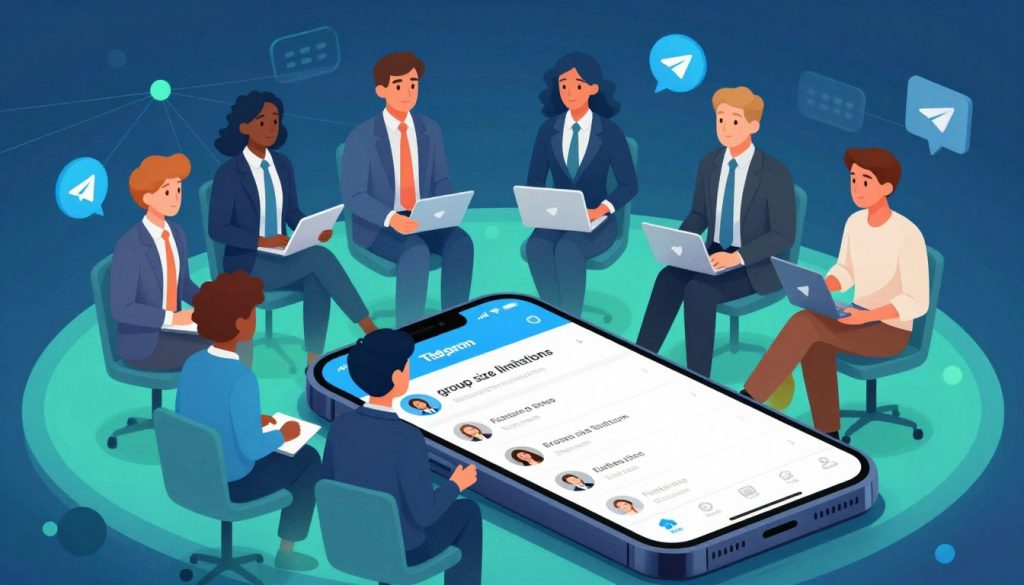 Telegram群组人数限制